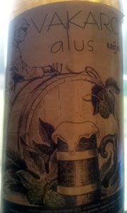 Vakaro alus
